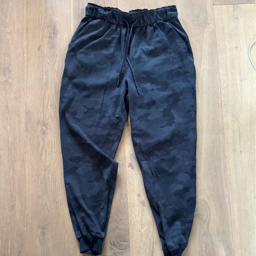 lululemon athletica Black Camouflage Joggers